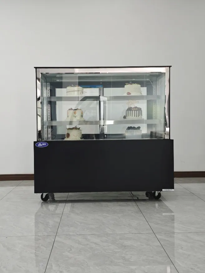 Ψύκτη Εμπορικής Τούρτας Square Glass